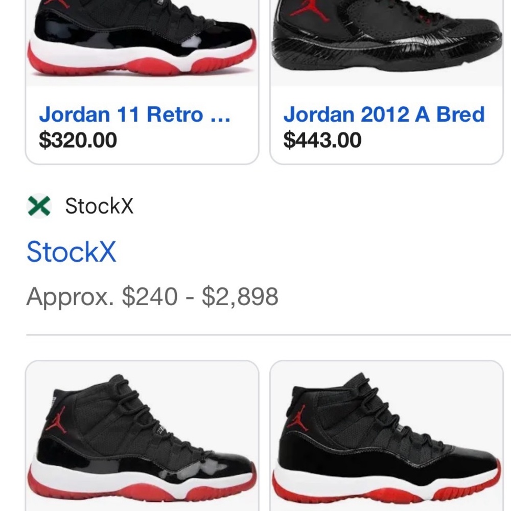 Jordan 11 “bred” 2012 release, size 11 never worn ! - Picture 14 of 14